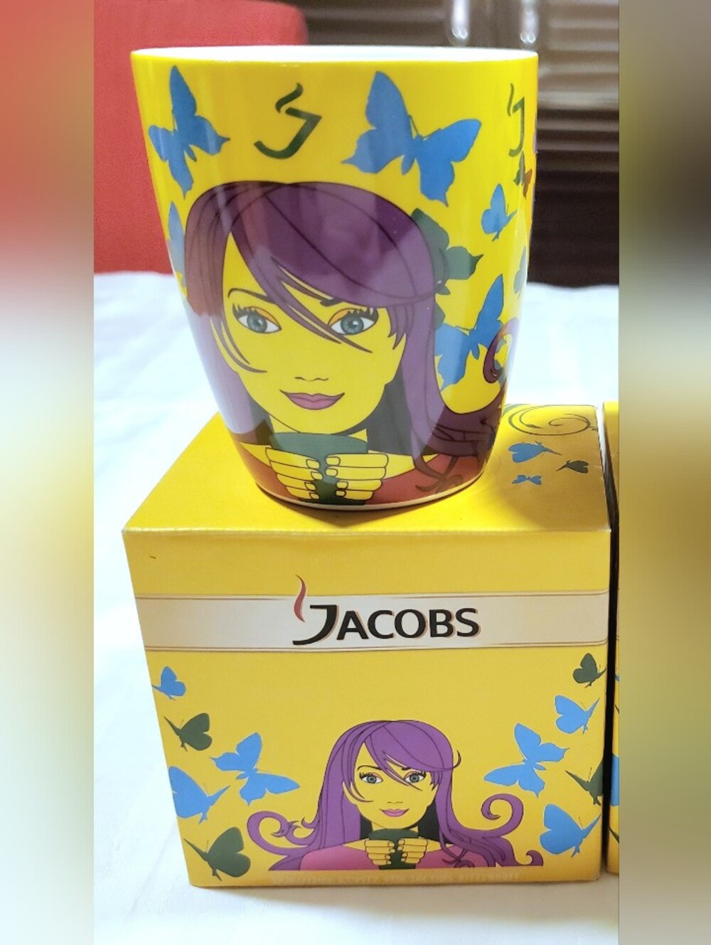 Ritzenhoff Porcelain Made Coffee Mug by Dorothee Kupitz Jacobs Butterfly 300